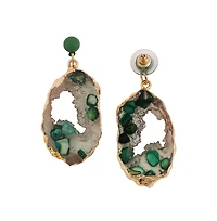 Sohi Women's The Wilderness Drop Earrings