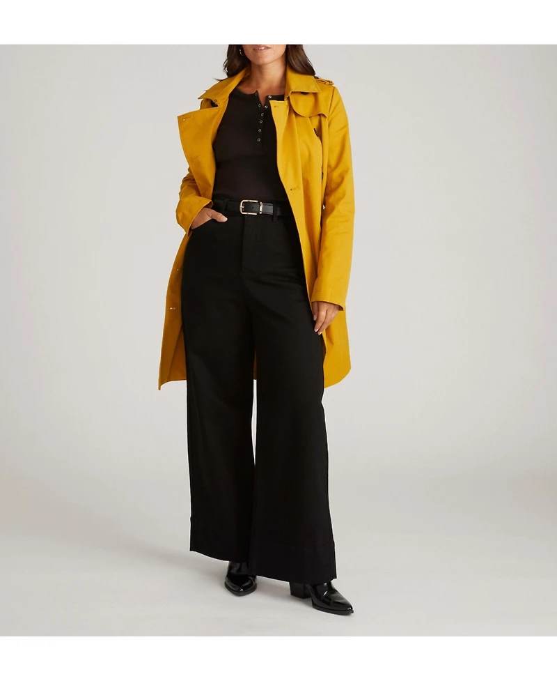 Universal Standard Women's Derjon Trench Coat