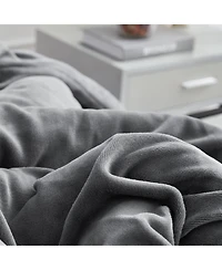 Git Cozy - Coma Inducer Oversized Comforter Set - Darkest Gray