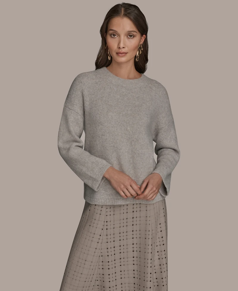 Donna Karan New York Women's Crewneck Oversized Sweater