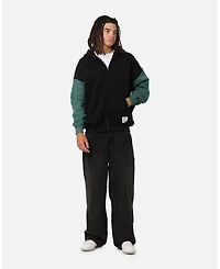 Carre Men's Floral Full Zip Hoodie