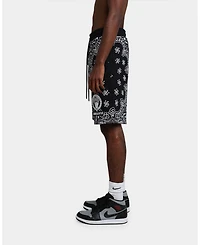 Crooks & Castles Men's Bandana Core Shorts