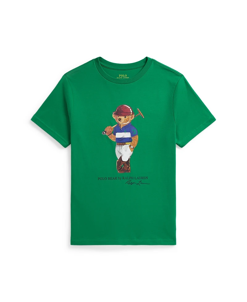 Polo Ralph Lauren Boys 8-20 Bear Cotton Jersey Tee