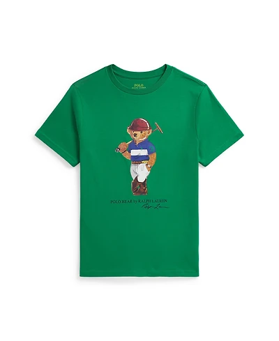 Polo Ralph Lauren Boys 8-20 Bear Cotton Jersey Tee