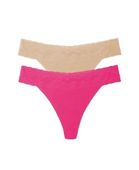 Natori Women's Bliss Perfection One Thong -Pack