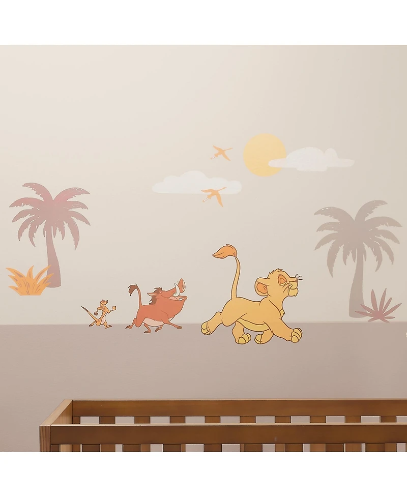 Lambs & Ivy Disney Baby Lion King Safari Mural-Like Wall Decals/Stickers