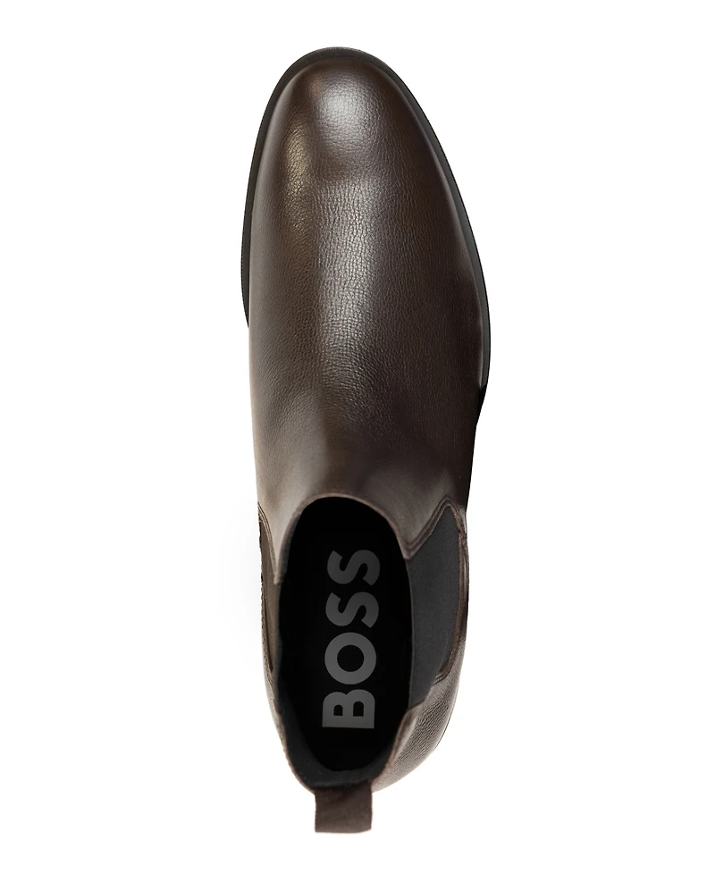 Boss Men's Colby Grainy Round Toe Shoes