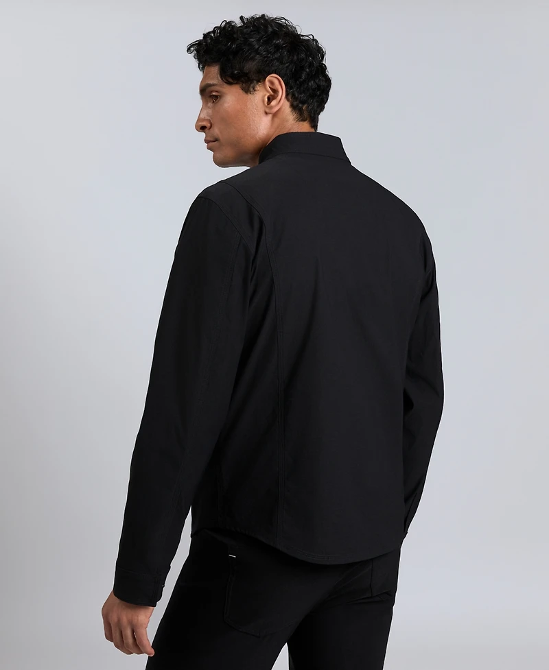 Kennth Cole Men's Flex Water-Resistant Full-Zip Utility Jacket