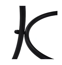 vidaXL Mosaic Bistro Table Black and White 23.6" Ceramic