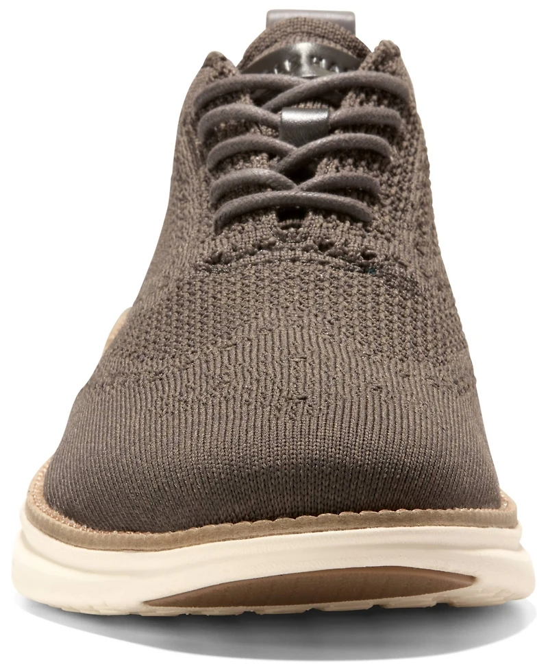 Cole Haan Men's Grand Hurrion Stitchlite Wingtip Lace-Up Oxfords