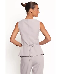 Petal and Pup Women's Kernie Vest Top - Light Grey