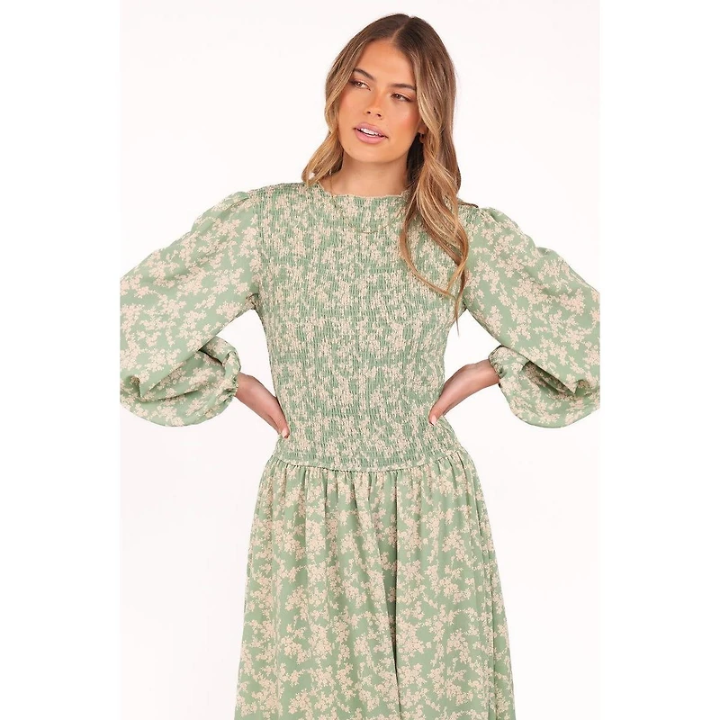 Petal and Pup Women's Ashara Long Sleeve Midi Dress