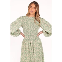 Petal and Pup Women's Ashara Long Sleeve Midi Dress