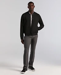 Perry Ellis Men's Stand Collar Jacket