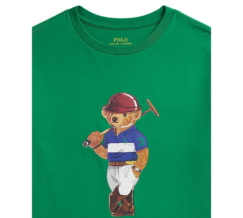 Polo Ralph Lauren Boys 8-20 Bear Cotton Jersey Tee