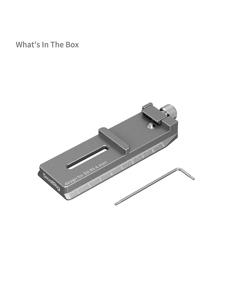 SmallRig Quick Release Plate for Dji Rs 4 Mini 5336