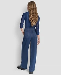 Dkny Women's Top Stitch Glazed Dressing Trousers