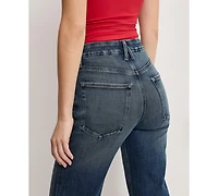 Good American Women's Straight Fit Jeans
