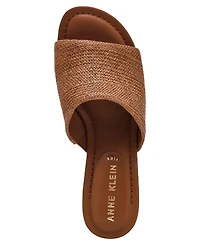 Anne Klein Women's Charisma Peep-Toe Wedge Heel Sandals