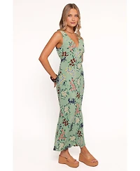 Petal and Pup Women's Acilia Midi Dress - Sage Floral