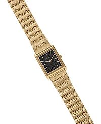 Breda Women's 'Virgil Revival' Gold Stainless Steel Bracelet Watch