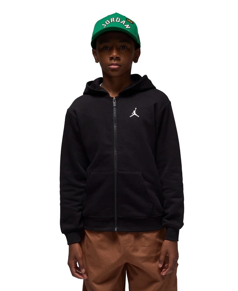 Jordan Big Boys Mj Brooklyn Full-Zip Hoodie
