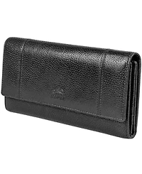 Mancini Fifth Avenue Rfid Secure Quad Fold Wallet