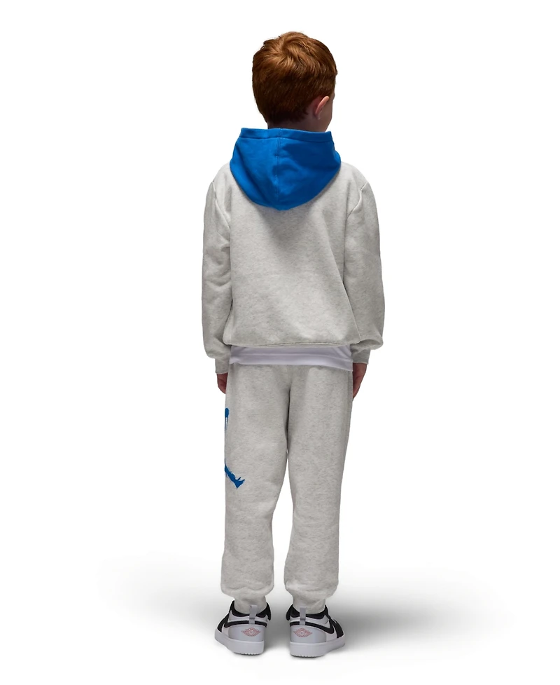 Jordan Little Boys 2-Piece Most Value Player Jumpman Fleece Pullover Hoodie and Pants Set