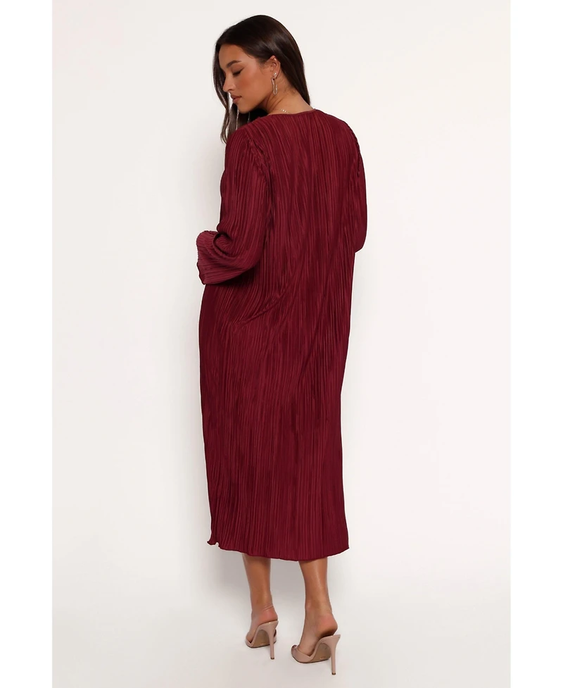 Petal and Pup Women's Tannikah Plisse Midi Dress