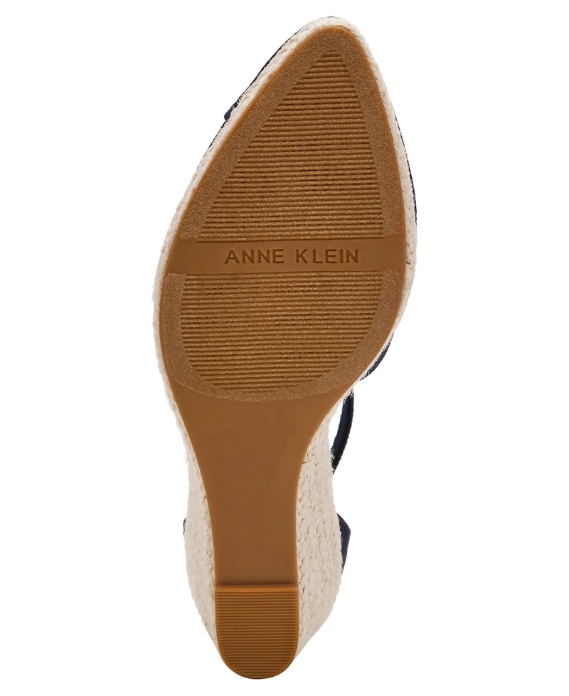 Anne Klein Women's Wilmott Wedge Heel Sandals