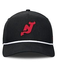 Fanatics Men's Black New Jersey Devils Authentic Pro Alt Jersey A-Frame Adjustable Hat