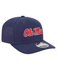New Era Men's Navy Ole Miss Rebels Team 9SEVENTY Adjustable Hat