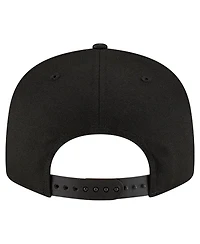 New Era Men's Black Brooklyn Nets 9FIFTY Snapback Hat