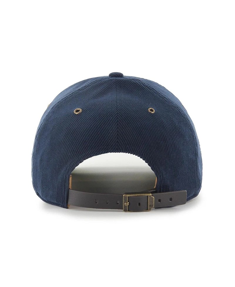 '47 Brand Men's and Women's Navy Michigan Wolverines Collections Golden Age Corduroy Hitch Adjustable Hat