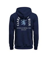 1863FC Men's Navy Aston Villa True Glory Fleece Hoodie
