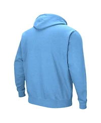 Colosseum Men's Light Blue Johns Hopkins Blue Jays Arch Logo 3.0 Pullover Hoodie