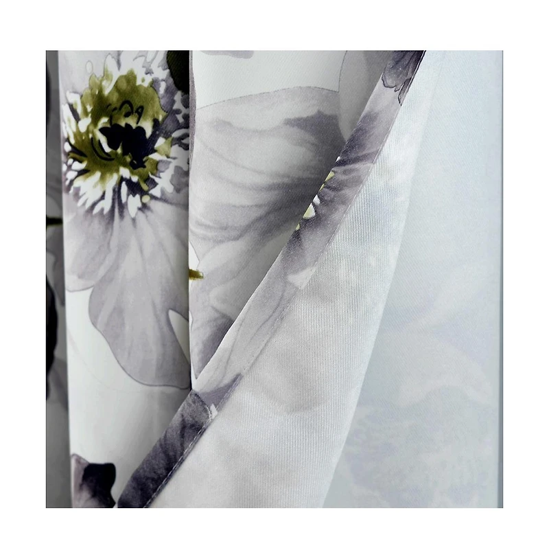 Rt Designers Collection Eden Printed Blackout Curtain Panel