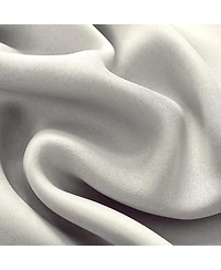 Rt Designers Collection Anchorage Blackout Grommet Curtain Panel 54" x 84" White