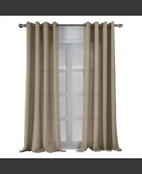 Rt Designers Collection Cole Textured Room Darkening Curtain Panel