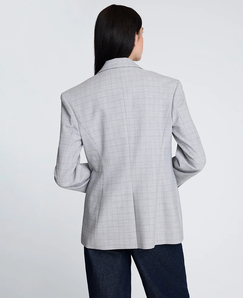 Kenneth Cole Women's Padded Hourglass Long-Sleeve Jacket