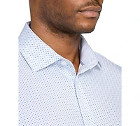 ConStruct Men's Geometric-Print Dress Shirt