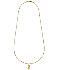 Giani Bernini Primavera Gold Over Silver Heart Pendant Necklace