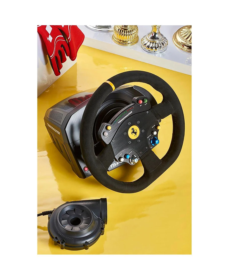 Thrustmaster Ts-pc Racer Ferrari 488 Challenge Edition Racing Wheel, Black