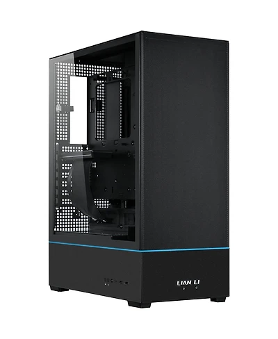 Lian-Li SUP01 Rgb Tempered Glass Atx Small Tower Computer Case, Black