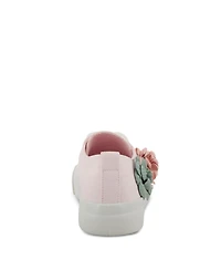 Patrizia Women's Fleur Floral Applique Lace-Up Canvas Sneakers