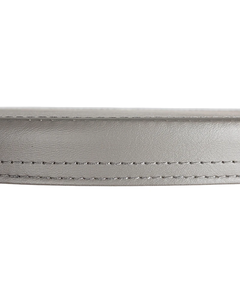 Household Essentials Floral Nestable Hat Boxes with Lids, Cream and Blue, Set of 3