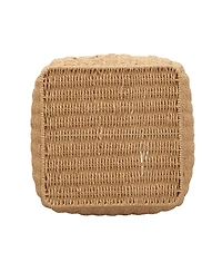 Household Essentials Paper Rope Basket with Handles, Natural
