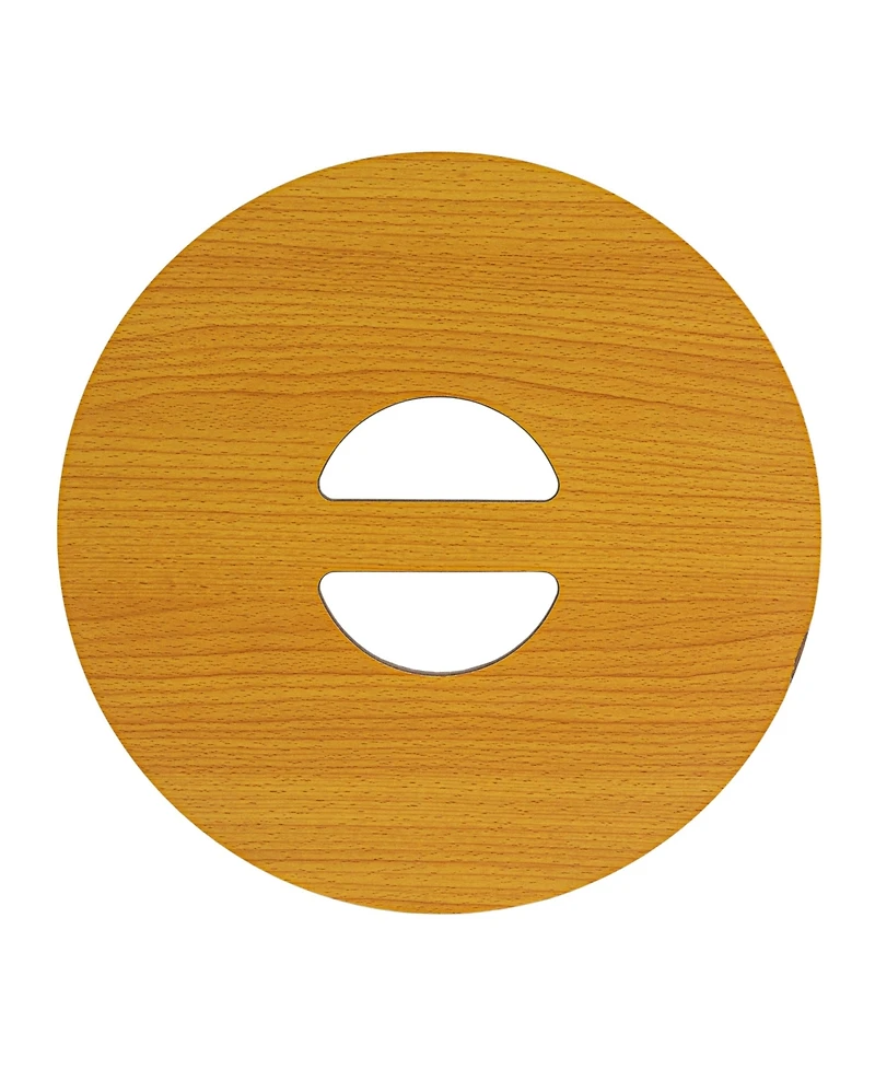 Household Essentials Round Steel Laundry Hamper with Lid, Matte Black