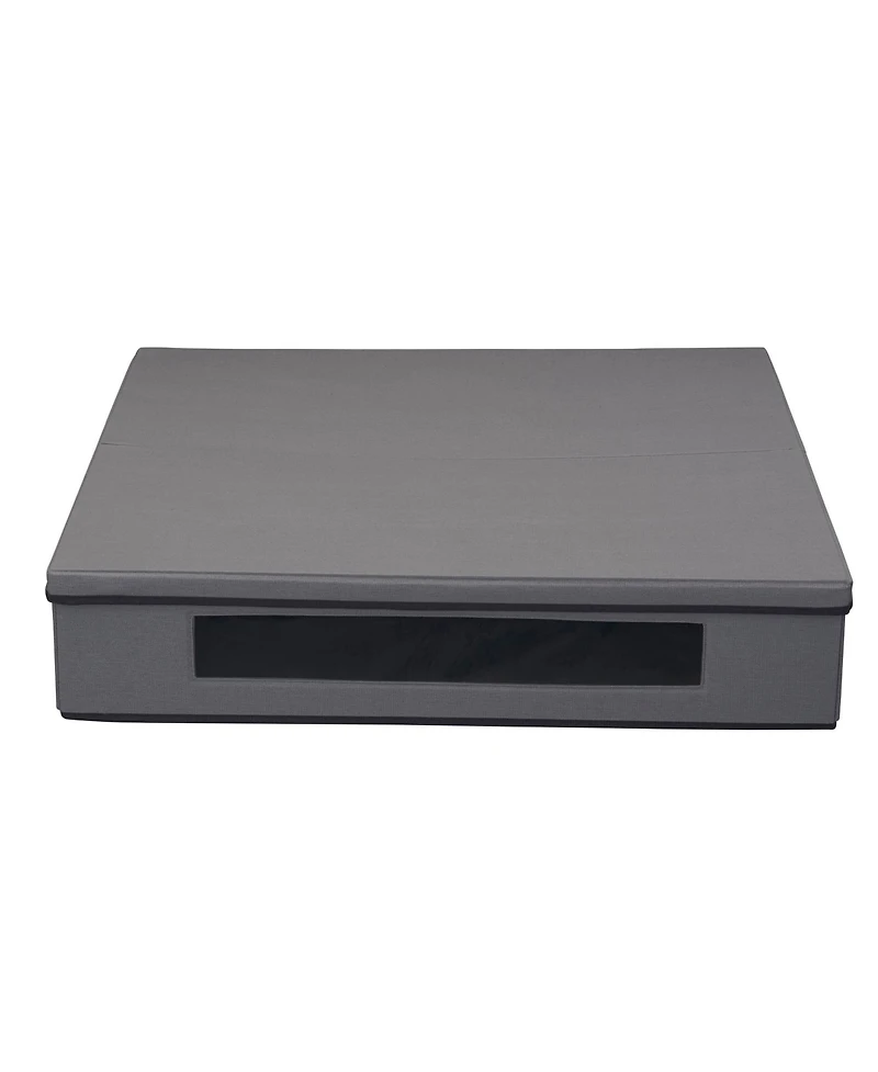 Household Essentials Wreath Storage Container, Inch Wreath Storage Box with Handles