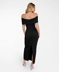 Popilush Women's Shapewear Short Sleeve Perfect Form Sheath Dress